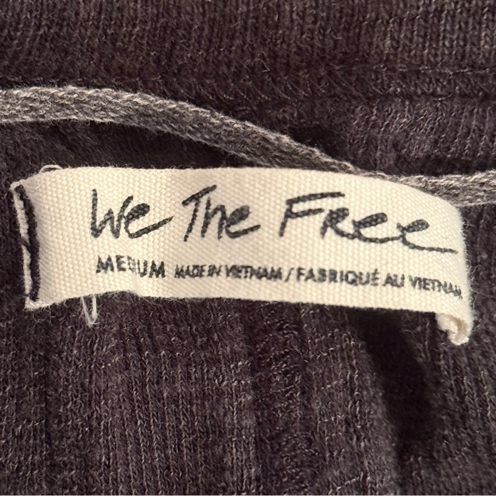 Free People We The Free Daisy Tee in Dark Gray - Picture 6 of 6